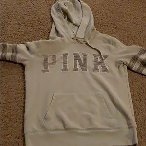 pink sweatshirt